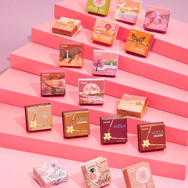 Cult Benefit PomPom Plum Berry Blush Powder 6g