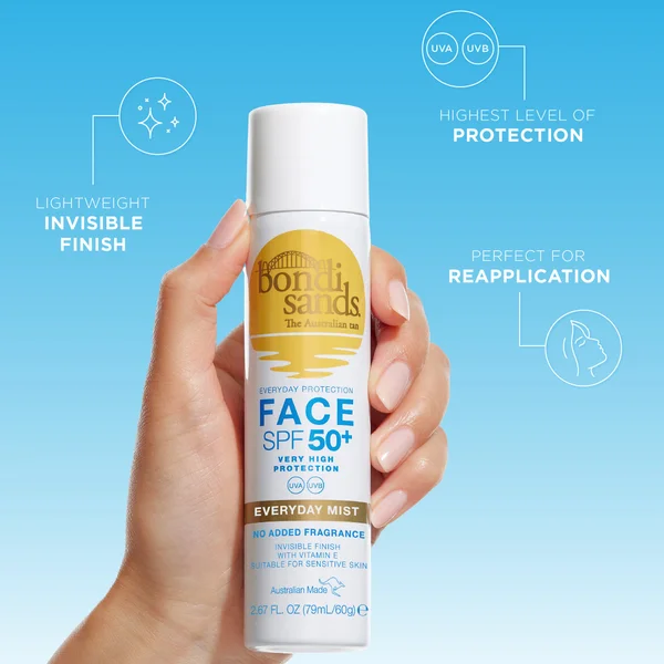 Cult Bondi Sands SPF 50+ Everyday Face Mist 60g (UK)