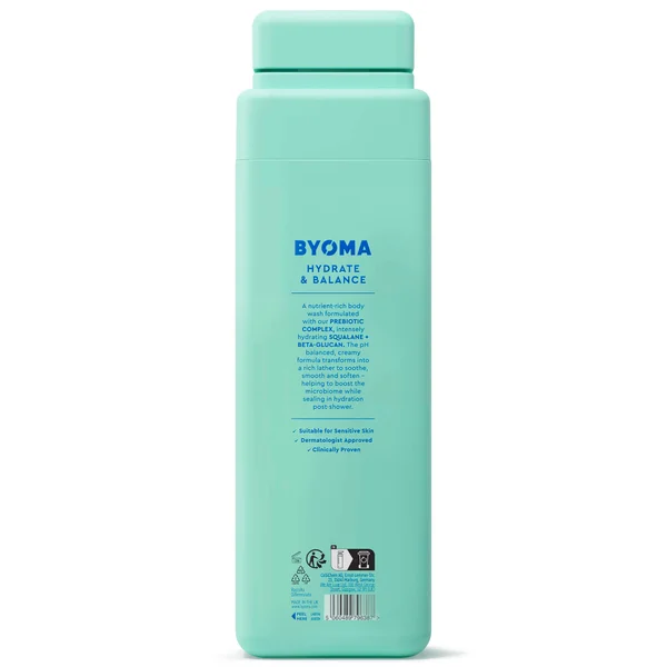 Cult BYOMA Hydrating Body Wash 400ml
