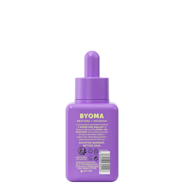 Cult BYOMA Hydrating Recovery Oil 30ml