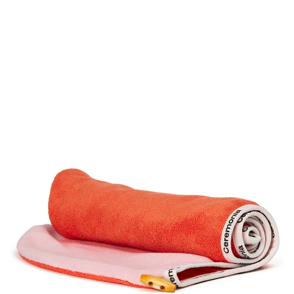 cult Ceremonia Microfiber Hair Towel - Guava
