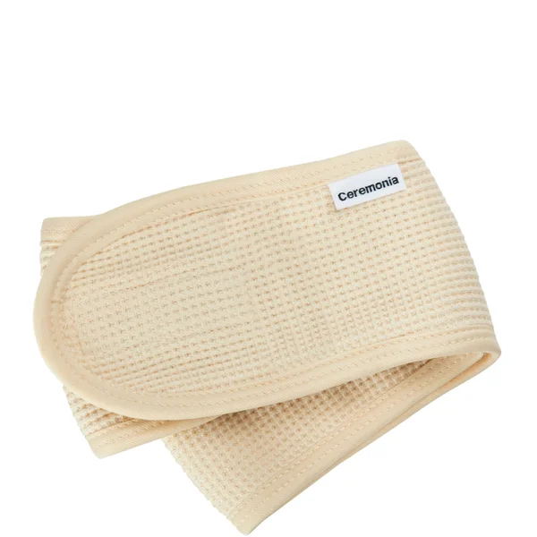 Cult Ceremonia Spa Headband - Cream