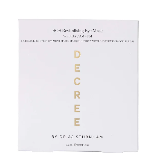 cult Decree SOS Revitalising Eye Masks Single