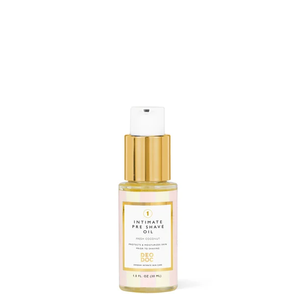 cult DeoDoc Intimate Pre Shave Oil - Fresh Coconut
