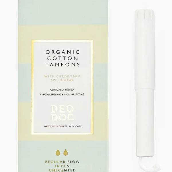 Cult DeoDoc Organic Cotton Tampons Regular Flow