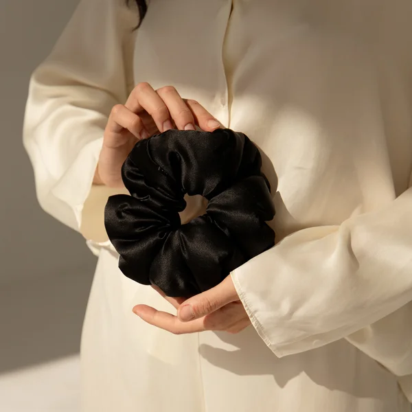 Cult Drowsy Black Jade Pillow Scrunchie