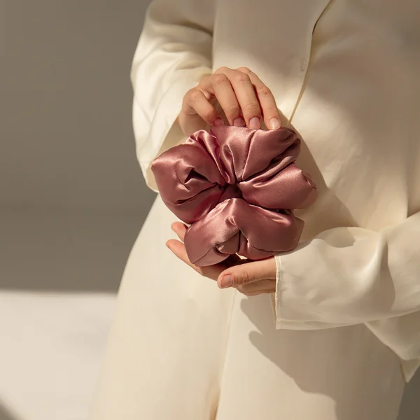 Cult Drowsy Damask Rose Pillow Scrunchie