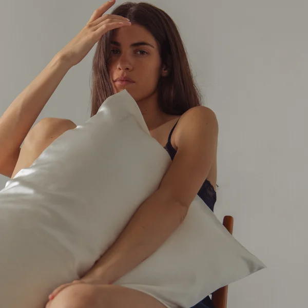 Cult Drowsy Silk Pillowcase Akoya Pearl