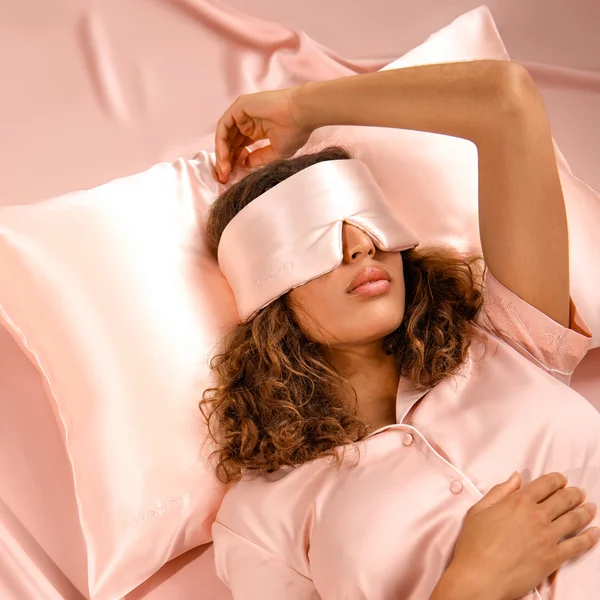 Cult Drowsy Silk Pillowcase Sunset Pink