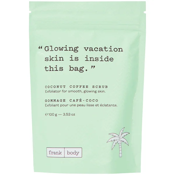 cult frank body Coconut Coffee Scrub 100g