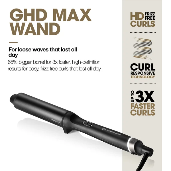Cult Ghd Chronos Curve Max Wand - 38mm Hair Curler