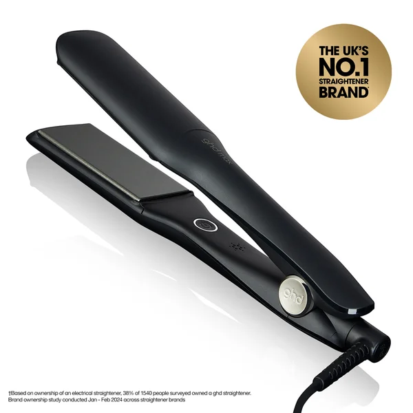 Cult Ghd Max Wide Plate Hair Straightener - Black