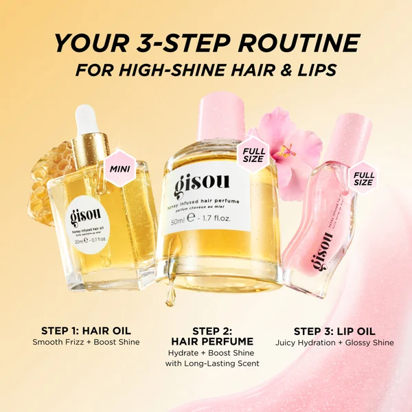 Cult Gisou Honey Gloss Hydration Trio