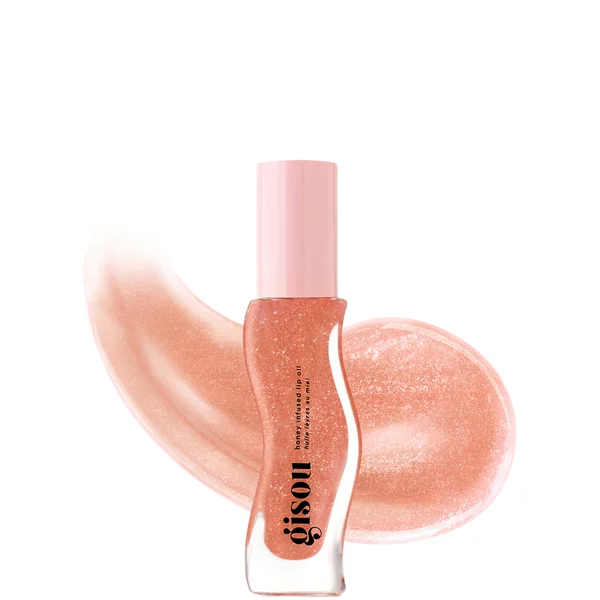 cult Gisou Honey Infused Lip Oil 8ml - Glazed Plum