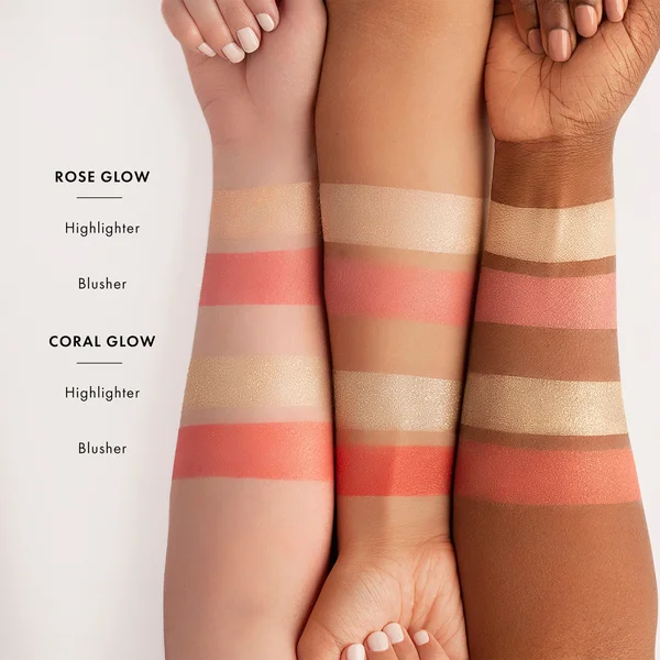 Cult ICONIC London Silk Glow Duo - Rose Glow
