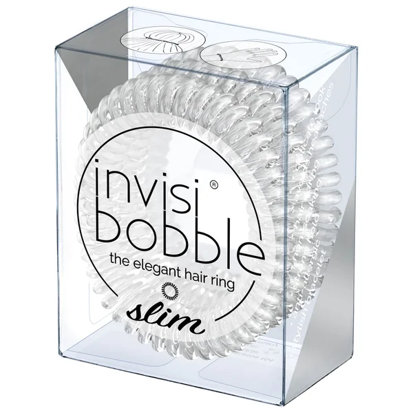 Cult Invisibobble Slim Hair Tie - Crystal Clear