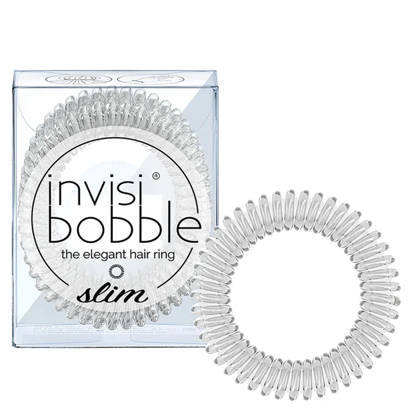 cult invisibobble Slim Hair Tie - Crystal Clear