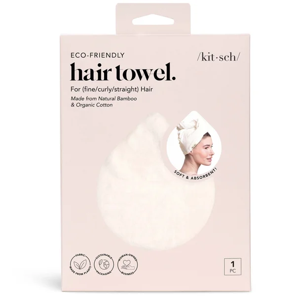 Cult Kitsch Eco-Friendly Microfiber Hair Towel