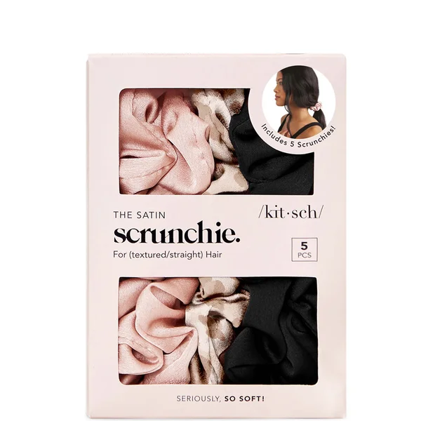 cult Kitsch Satin Sleep Scrunchies (Various Colours)