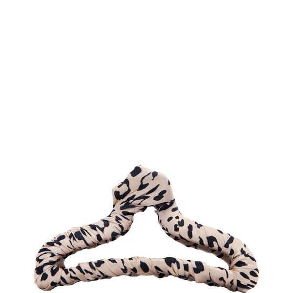 cult Kitsch Satin Wrapped Claw Clip - Leopard