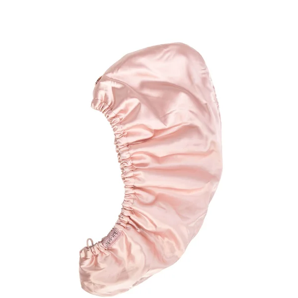 cult Kitsch Satin Wrapped Hair Towel - Blush
