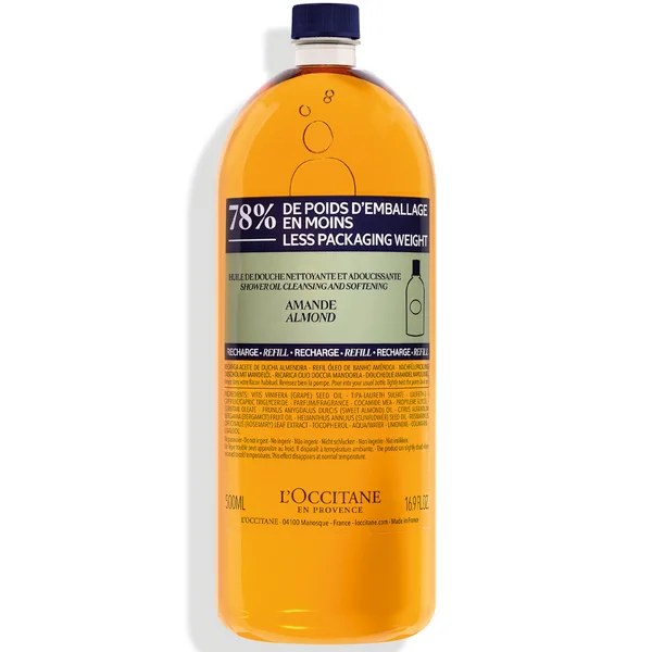 cult L'Occitane Almond Shower Oil Eco Refill 500ml