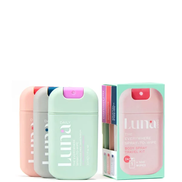 cult Luna Daily The Mini Spray to Wipe Gift Trio