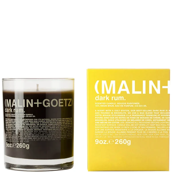 Cult MALIN + GOETZ Dark Rum Candle