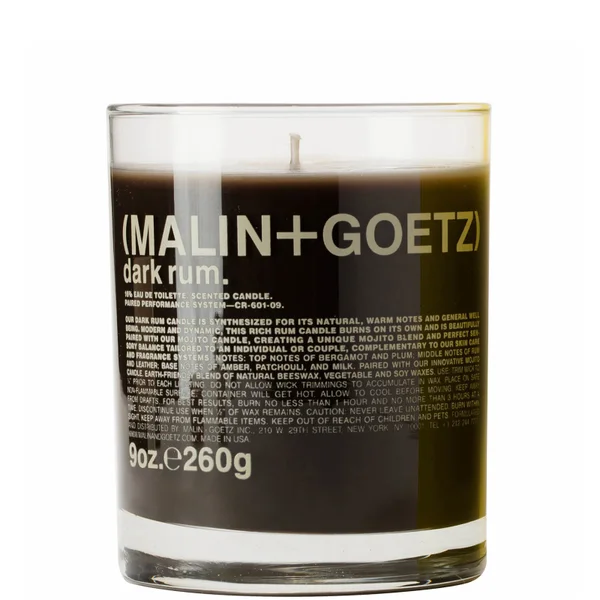 cult MALIN + GOETZ Dark Rum Candle