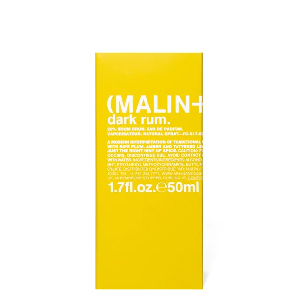 Cult MALIN + GOETZ Dark Rum Eau De Parfum 50ml