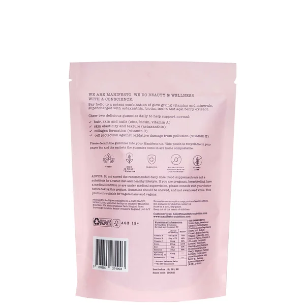 Cult Manifesto 7 Day Beauty Gummies