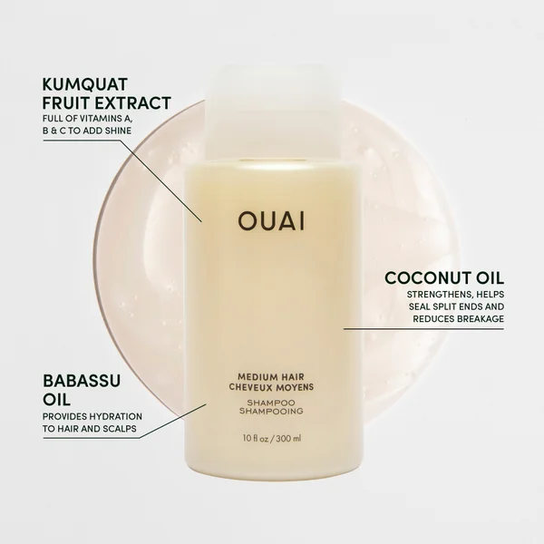Cult OUAI Medium Shampoo Travel Size 89ml