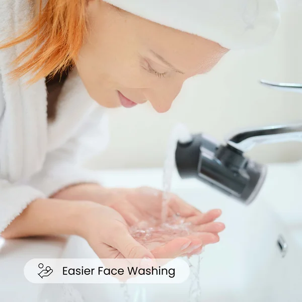 Cult Qure Skincare Faucet Filter Black