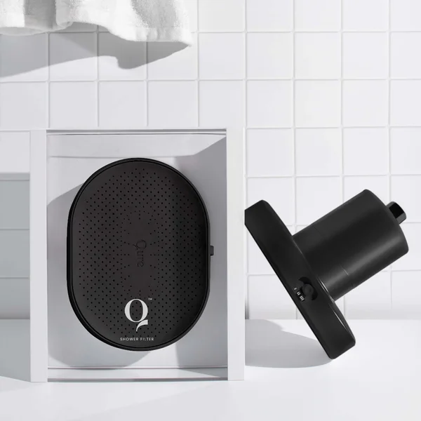 Cult Qure Skincare Shower Filter Black