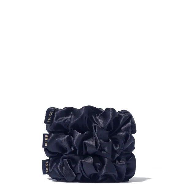 Cult SILKE London Hair Scrunchies - Black