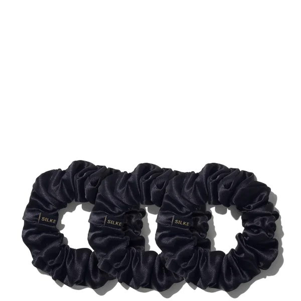 cult SILKE London Hair Scrunchies - Black
