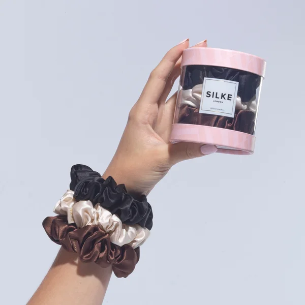 Cult SILKE London Hair Scrunchies - Classic Mix