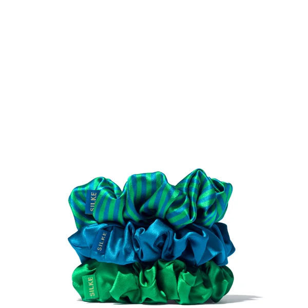 Cult SILKE London Hair Scrunchies - Isla Pack