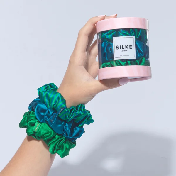 Cult SILKE London Hair Scrunchies - Isla Pack