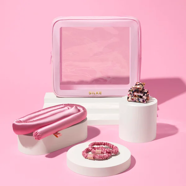 Cult SILKE London Heatless Curler - Pink