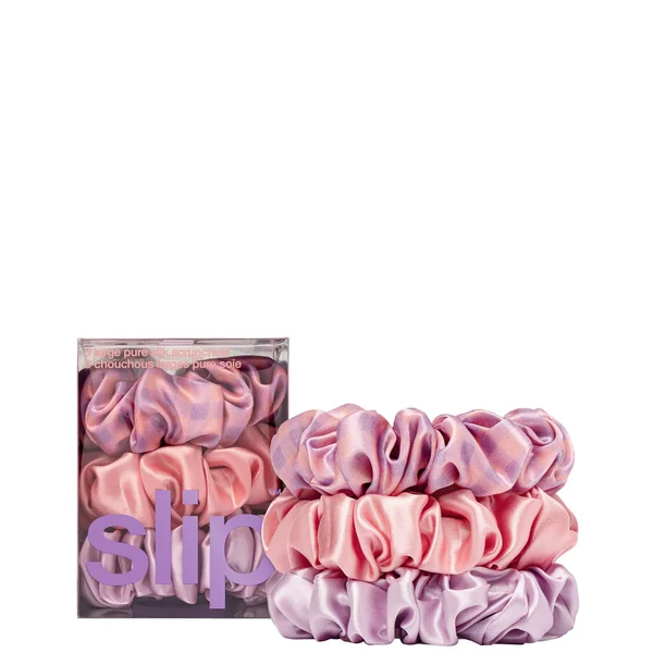 cult Slip Pure Silk Large Scrunchies - Belleflower