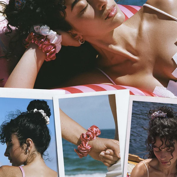 Cult Slip Pure Silk Large Scrunchies - Midsummer