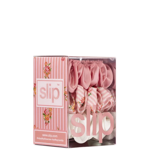 Cult Slip Pure Silk Large Scrunchies - Petal