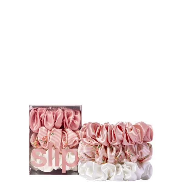 cult Slip Pure Silk Large Scrunchies - Petal