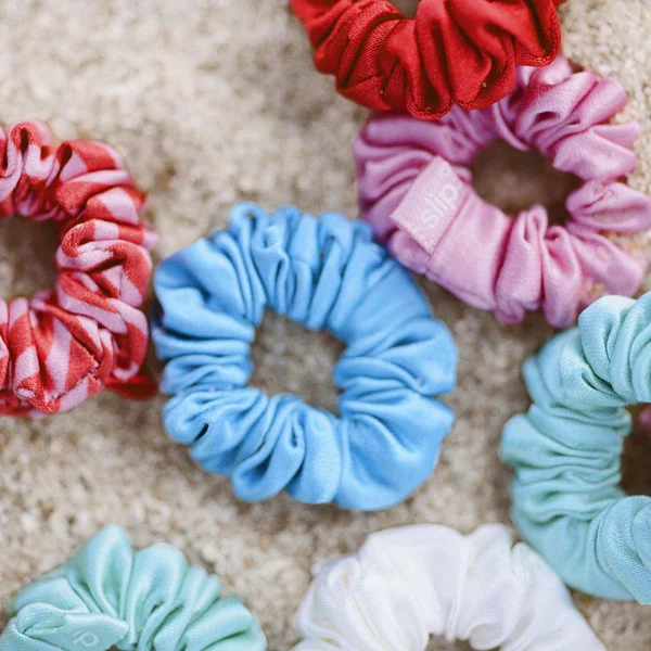 Cult Slip Pure Silk Minnie Scrunchies - Sundown