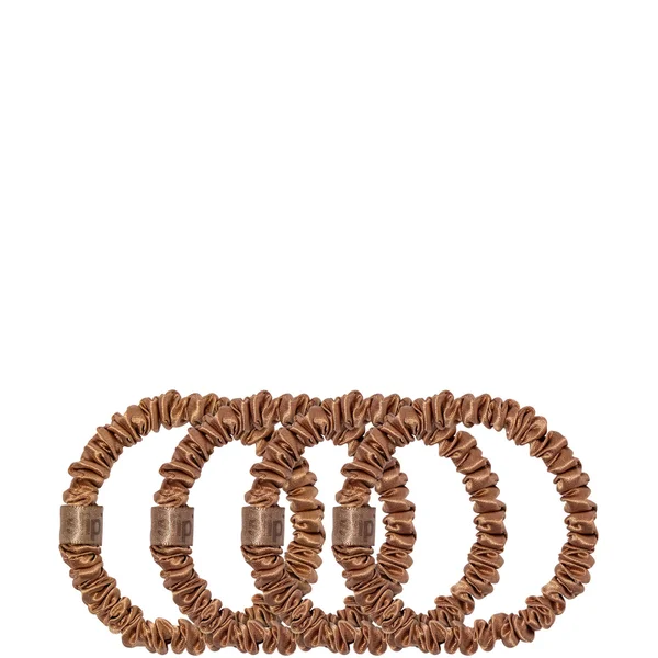 Cult Slip Pure Silk Skinny Scrunchies - Copper