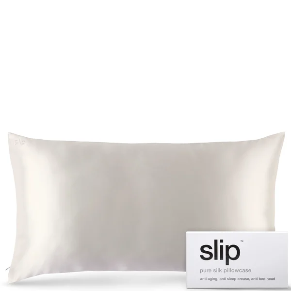 cult Slip Silk Pillowcase King - White