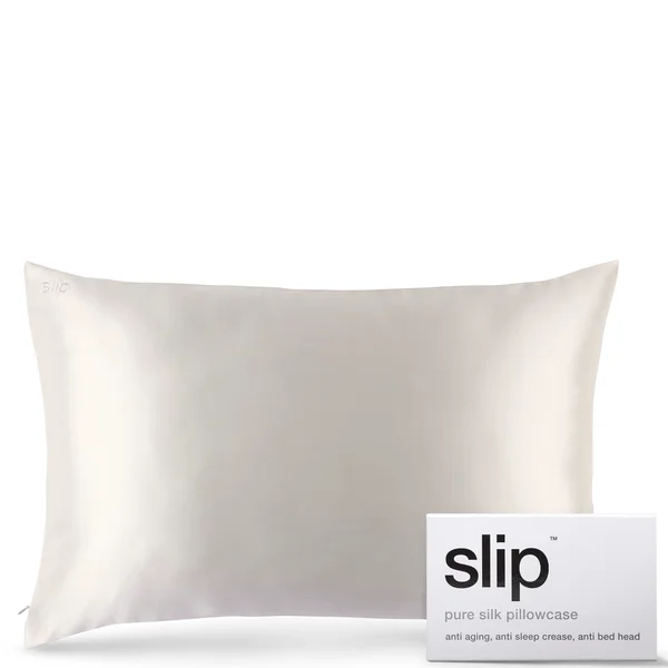 cult Slip Silk Pillowcase - Queen - White