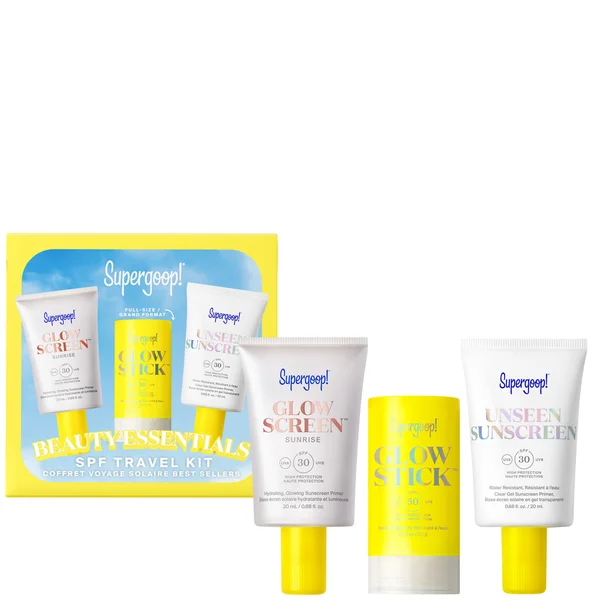 cult Supergoop Beauty Essentials SPF Travel Kit