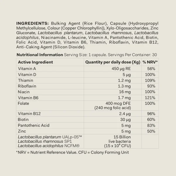 Cult The Nue Co. Barrier Clear Probiotic 15g